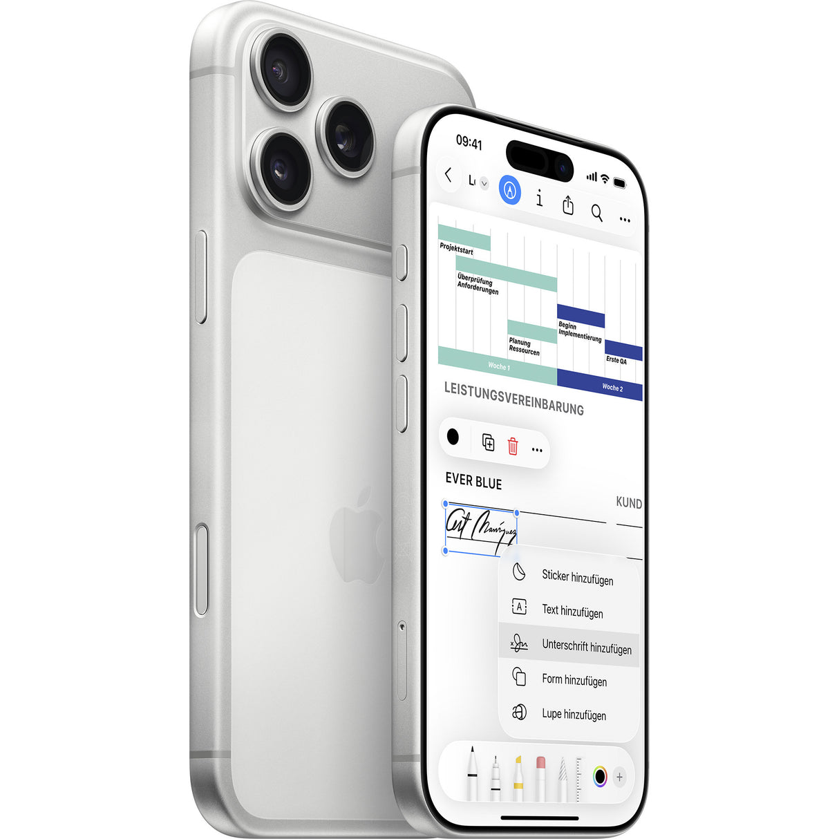 Apple iPhone 17 Pro 256GB Silber