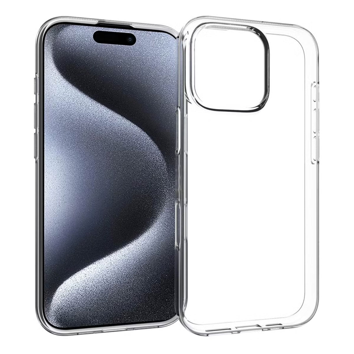 Handyhülle für Apple iPhone 16 Pro Transparent Silikon