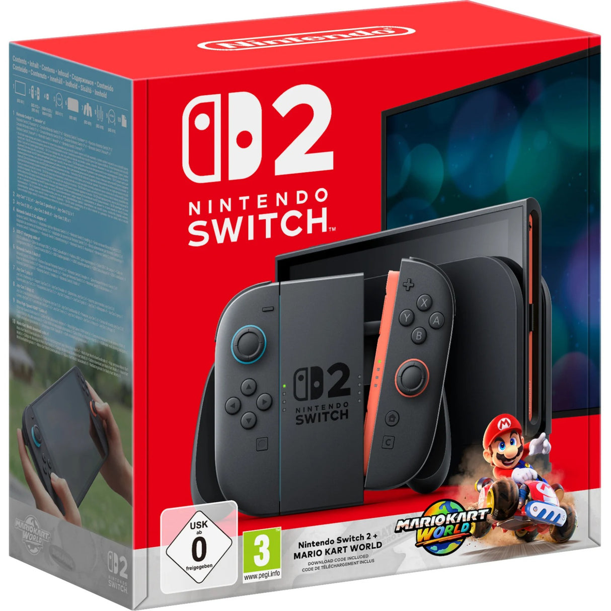 Nintendo Switch 2 256GB Schwarz inkl. Mario Kart World